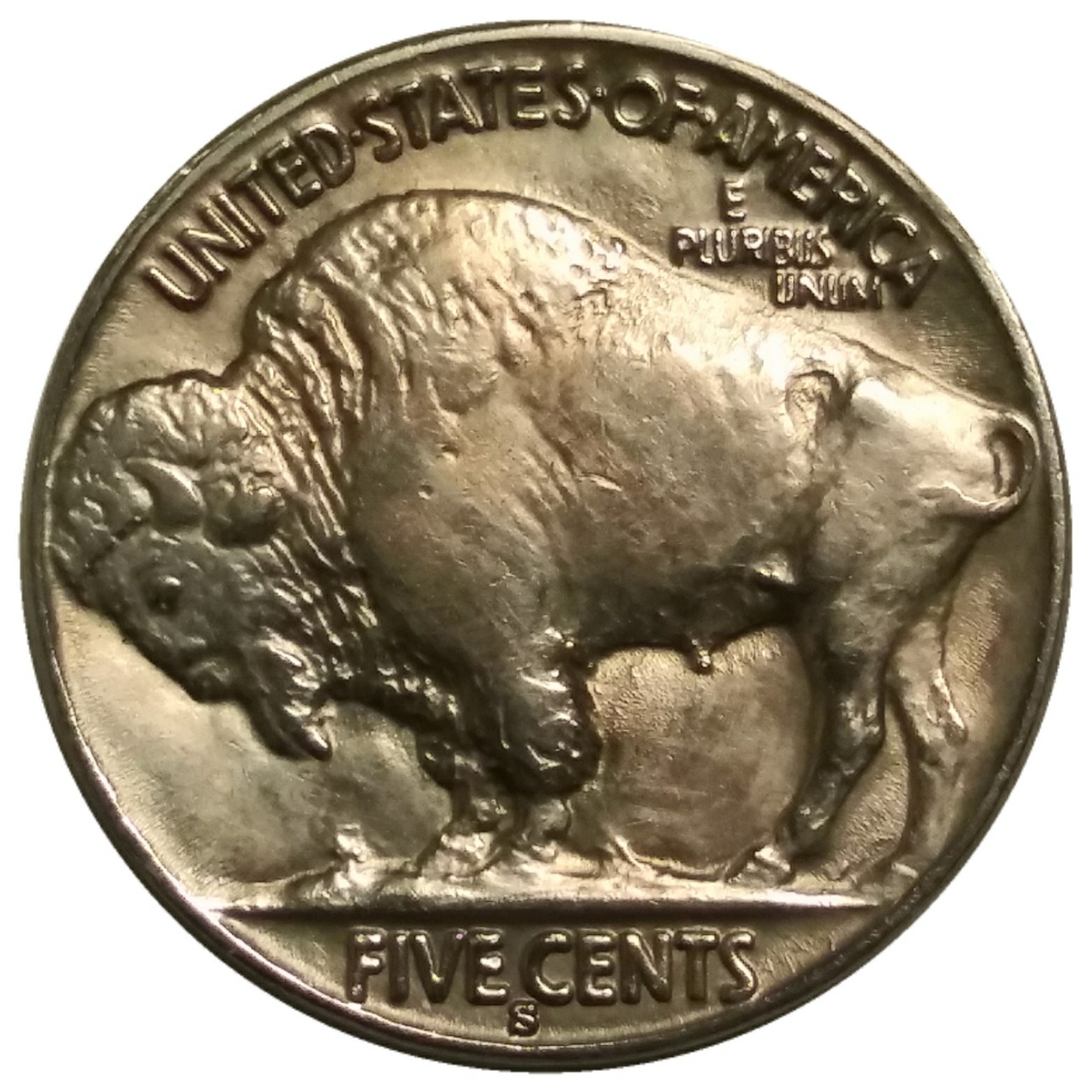 1931-S-5c-Buffalo-Nickel-#4